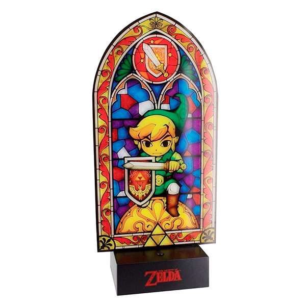 Lámpara Zelda Vidriera