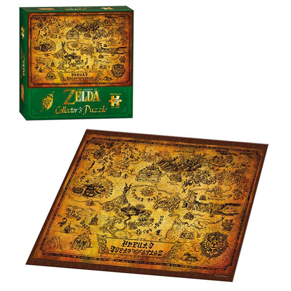 Puzzle Zelda Hyrule Map