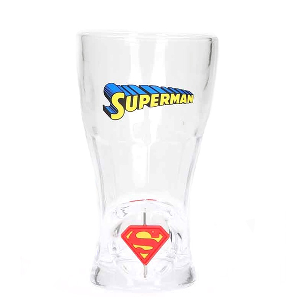 Vaso de Cristal Superman
