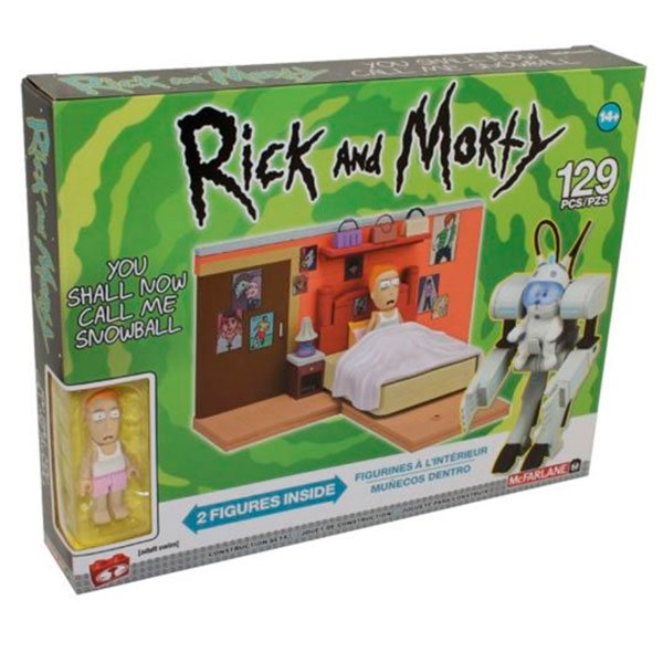 Diorama Snowball Rick y Morty