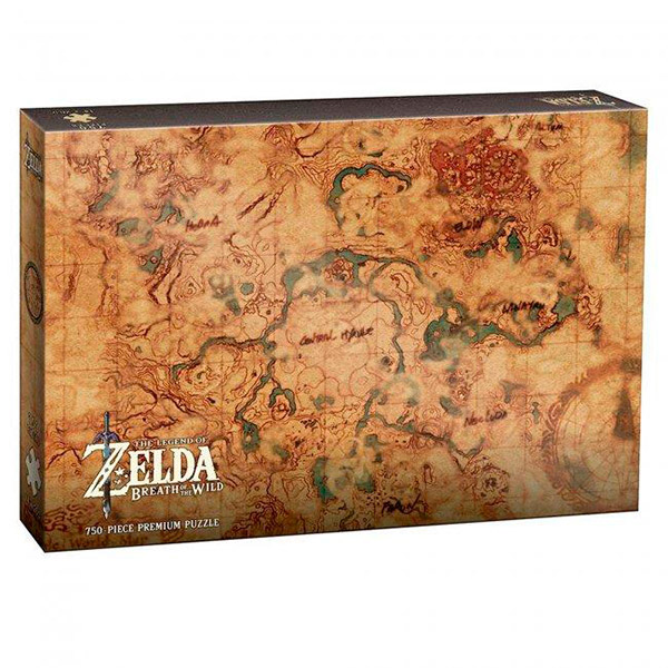Puzzle Zelda Breath of the Wild Map