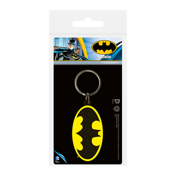 Llavero de Caucho Batman Logo