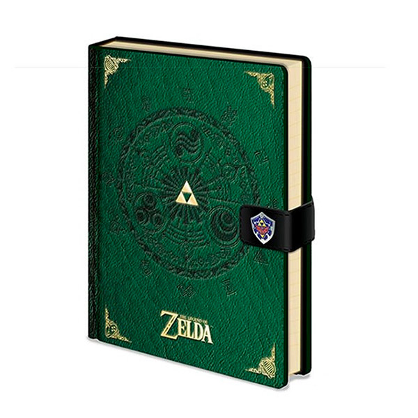 Libreta A5 Premium Zelda Verde
