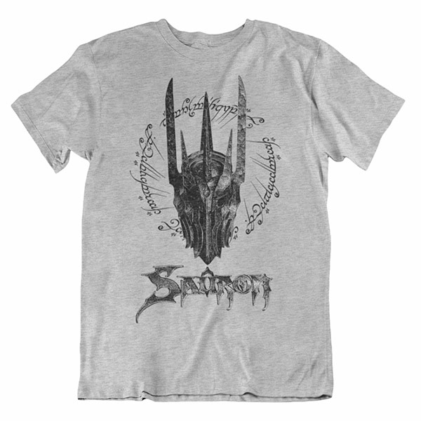 Camiseta Señor de los Anillos Sauron Gris