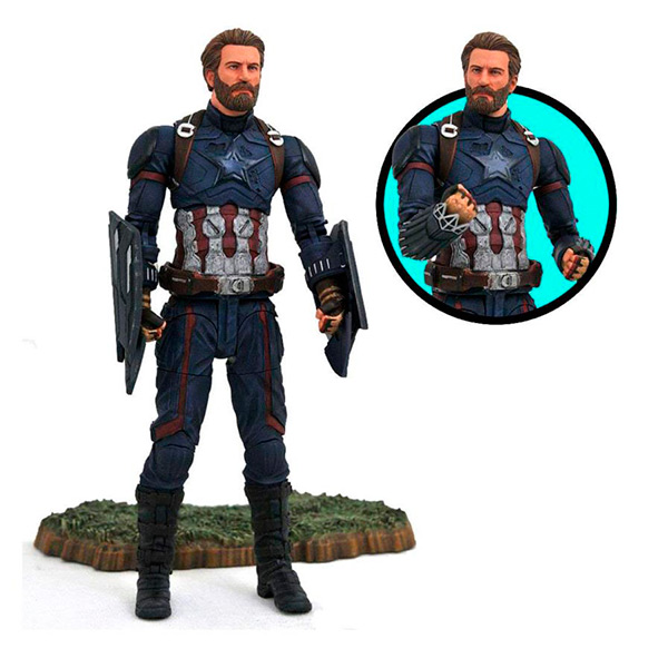 Figura 18cm Capitán América Infinity War