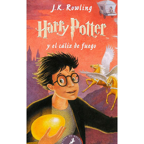 Libro Harry Potter y el Cáliz de Fuego