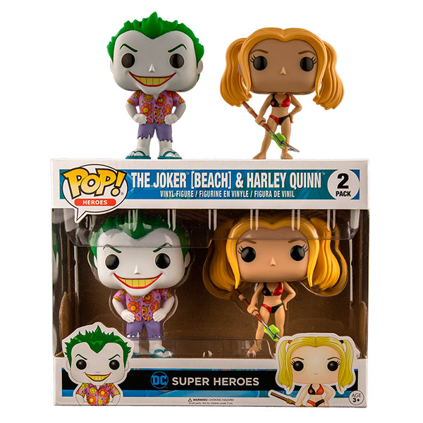 Pop Joker & Harley Quinn Beach Exclusivo