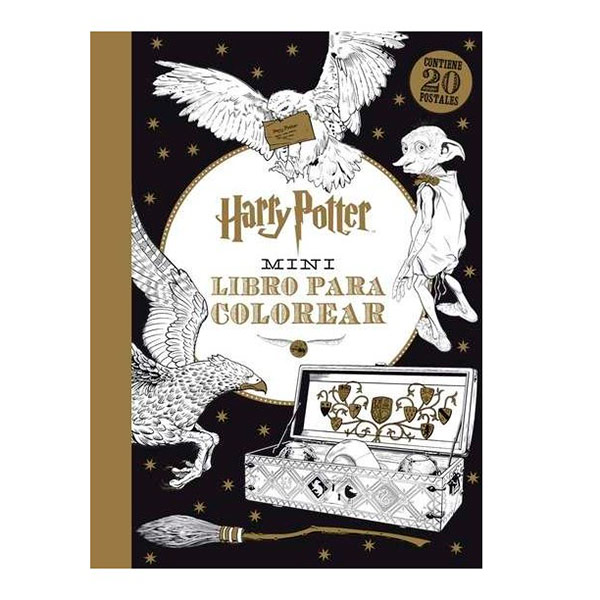 Mini libro para Colorear Harry Potter