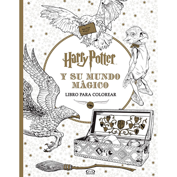 Libro para colorear Harry Potter