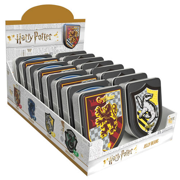 Jelly Beans Harry Potter Caja Metal Escudos