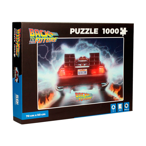 Puzzle Delorean Regreso al Futuro - 1000 piezas