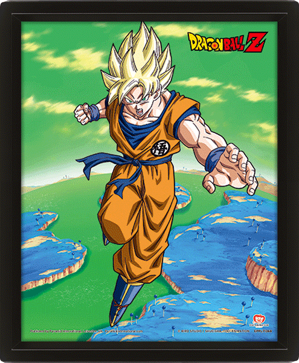 Póster 3D DragonBall Rivalry of Power