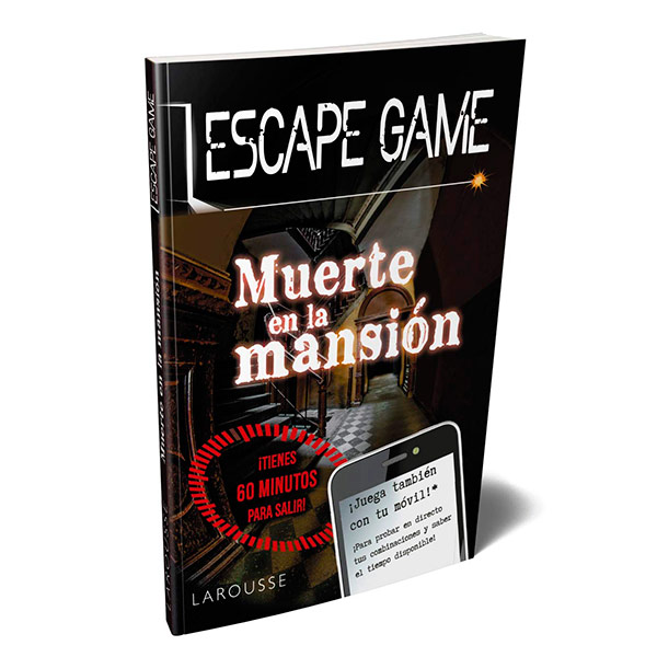 Libro Escape Game - Muerte en la Mansión
