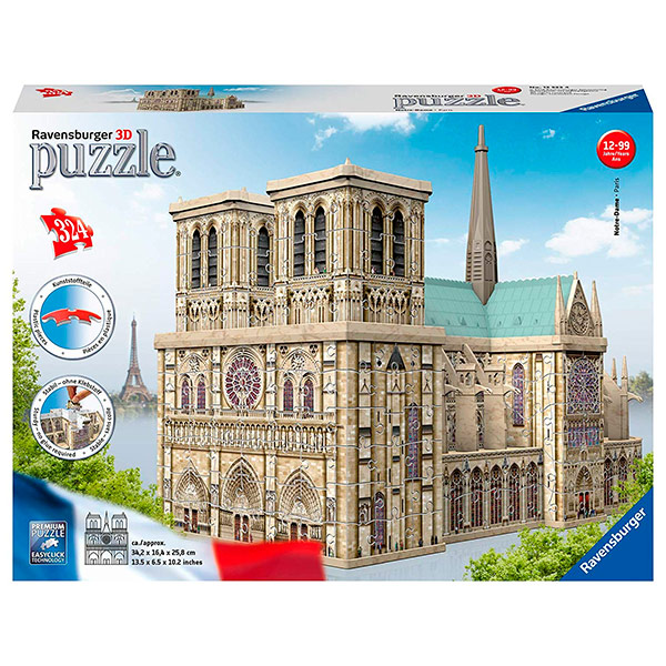 Puzzle 3D Notredame