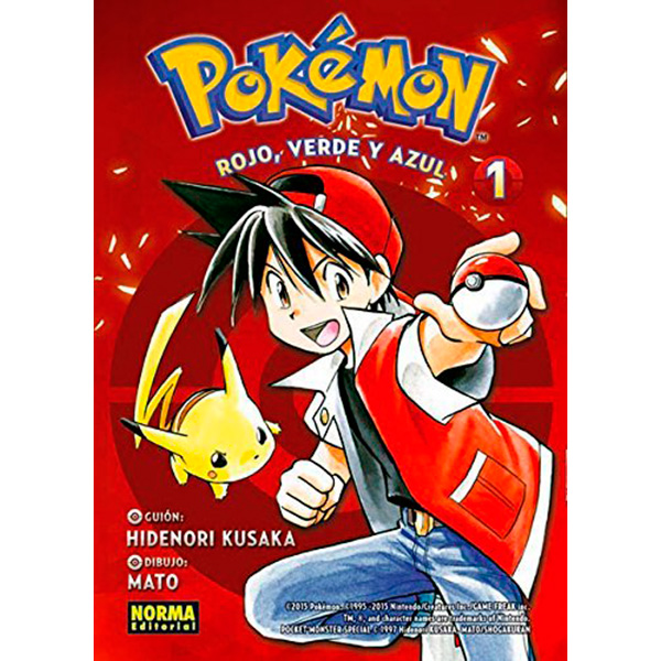 Pokémon Rojo, Verde y Azul Vol.1