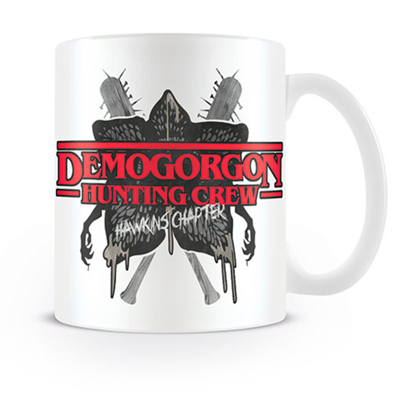 Taza Stranger Things Demogorgon Hunting Crew