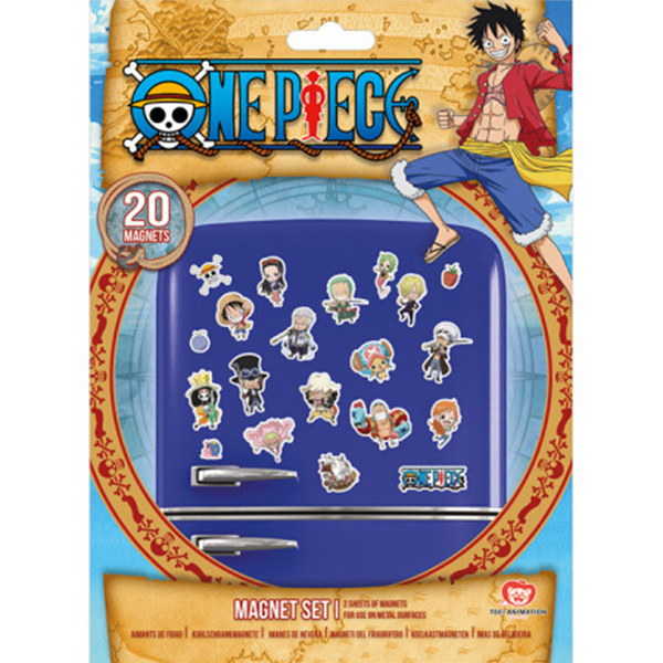 Set de Imanes Chibi One Piece