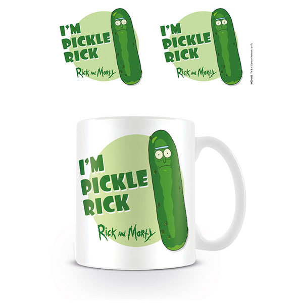 Taza Rick y Morty I Am Pickle Rick