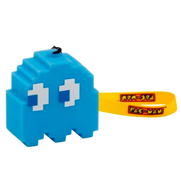Lámpara Led 3D Fantasma Azul Pac-Man