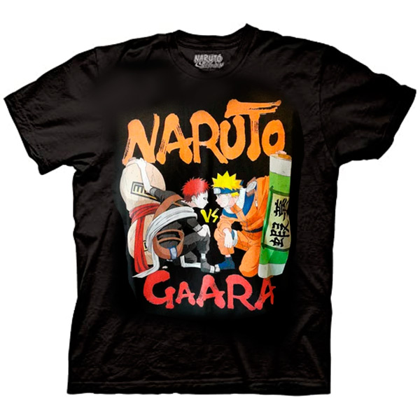 Camiseta Naruto y Gaara