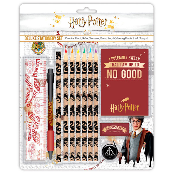 Set Papelería Deluxe Harry Potter