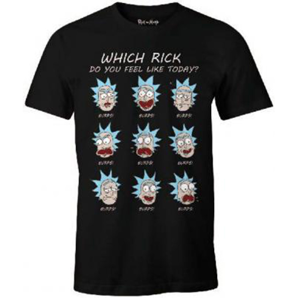 Camiseta Rick y Morty Faces