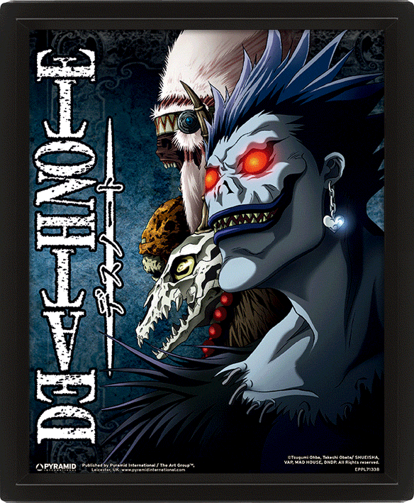 Póster 3D Death Note Shinigami