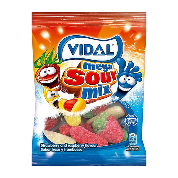 Vidal - Mega Sour Mix (Sin Gluten)