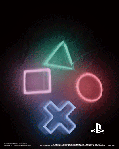 Póster 3D PlayStation
