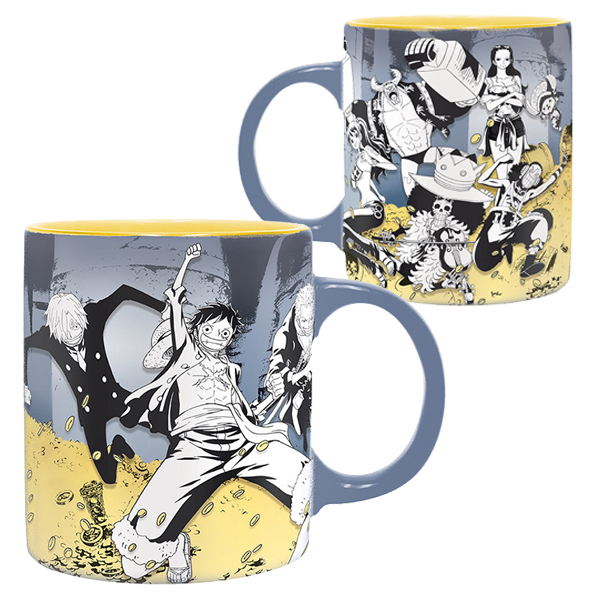 Taza One Piece Equipo Luffy