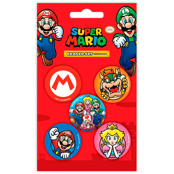 Pack de Gomas Super Mario