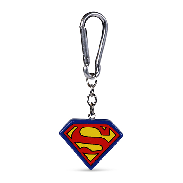 Llavero de Poliresina Superman Logo