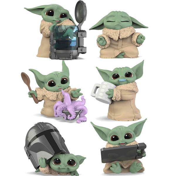 Figura Baby Yoda 5.58cm Série 3