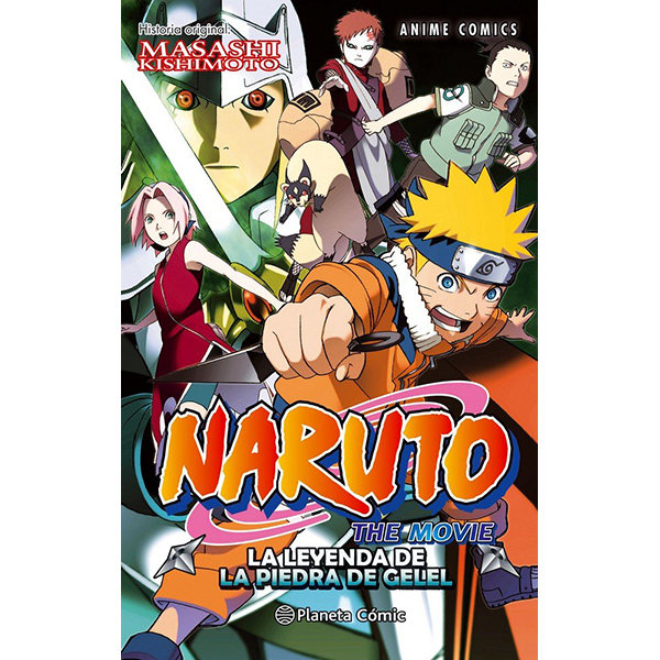 Naruto Anime Comic 3 La Leyenda de la Piedra de Gelel