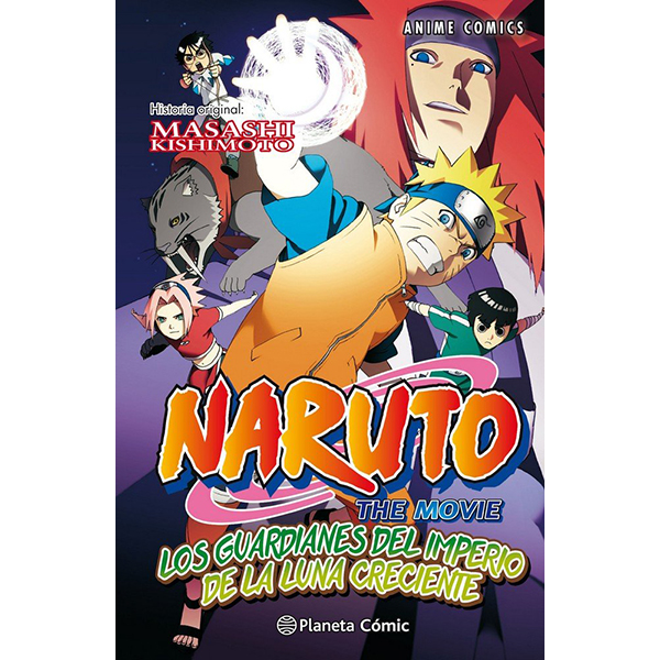 Naruto Anime Comic 4 Los Guardianes del Imperio de la Luna 