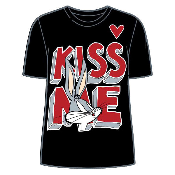 Camiseta Looney Tunes Bugs Bunny Kiss Me