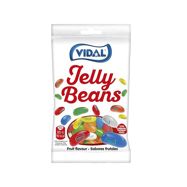 Vidal - Jelly Bean Bolsa 100g (Sin Gluten)