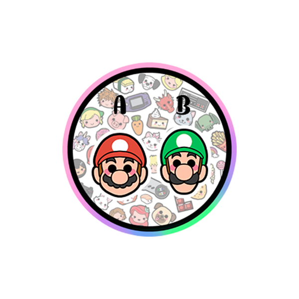 Llavero Mario y Luigi