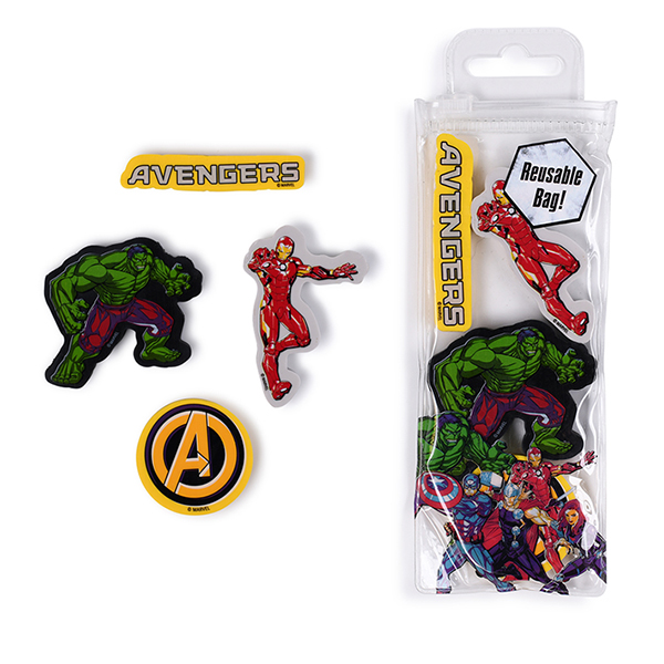 Pack de Gomas Marvel Avengers