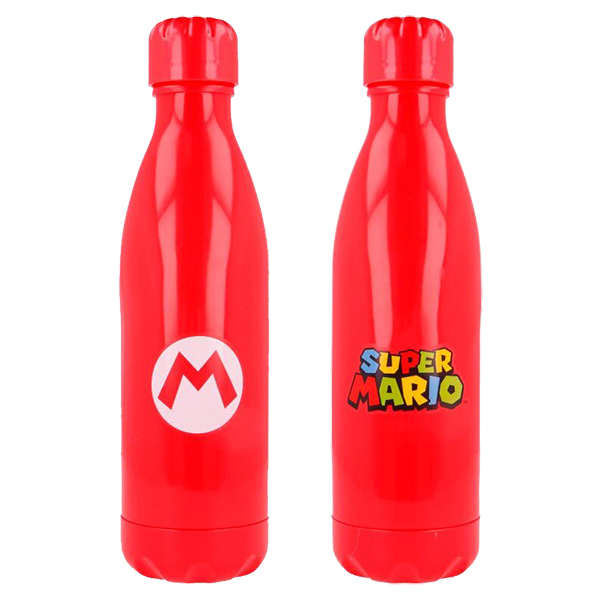 Botella Super Mario Bros Roja 660ml (Libre de BPA)
