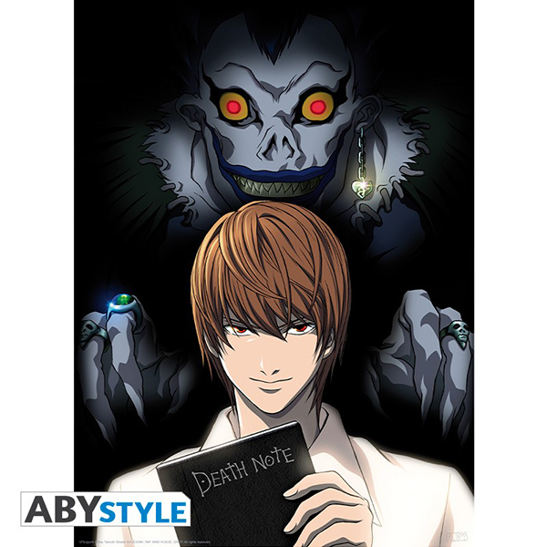 Póster Death Note Light & Ryuk (52x38)