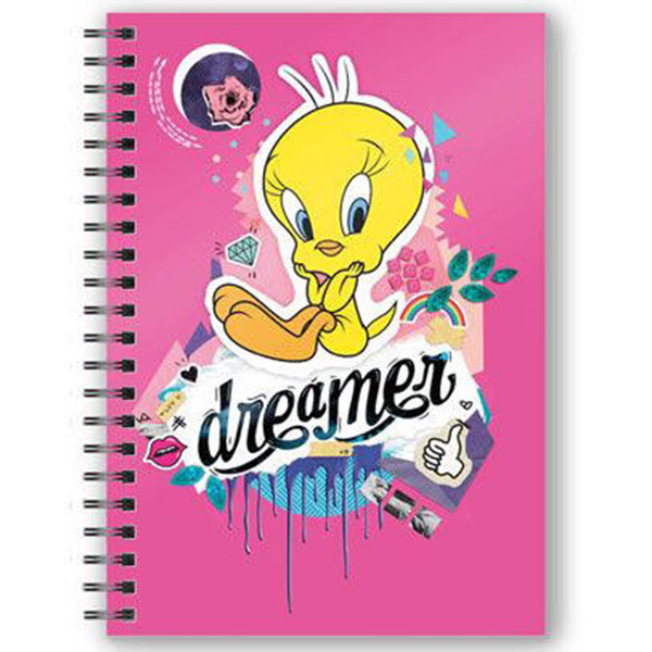 Libreta A5 3D Looney Tunes Piolin Dreamer