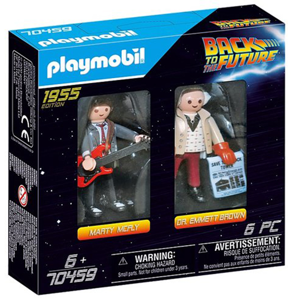 Playmobil Regreso al Futuro Marty McFly / Dr. Emmet Brown