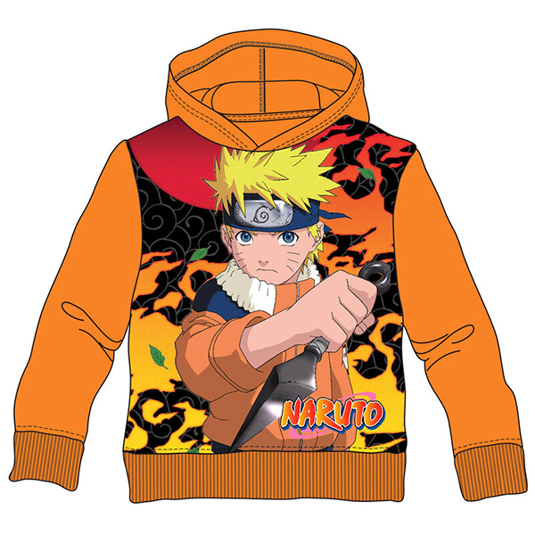 Sudadera Niño Naruto Naranja