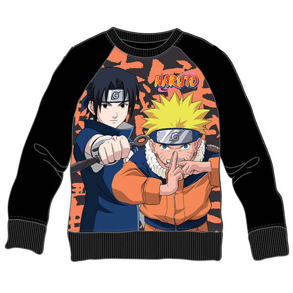 Sudadera Niño Naruto y Sasuke 