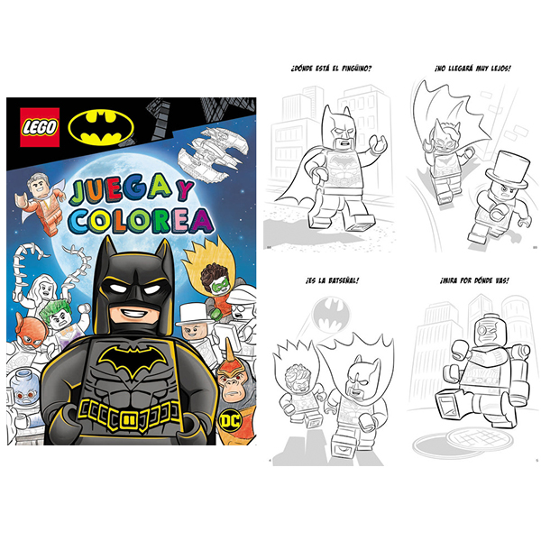 Lego Juega y Colorea Batman 