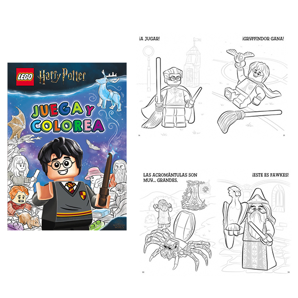 Lego Juega y Colorea Harry Potter