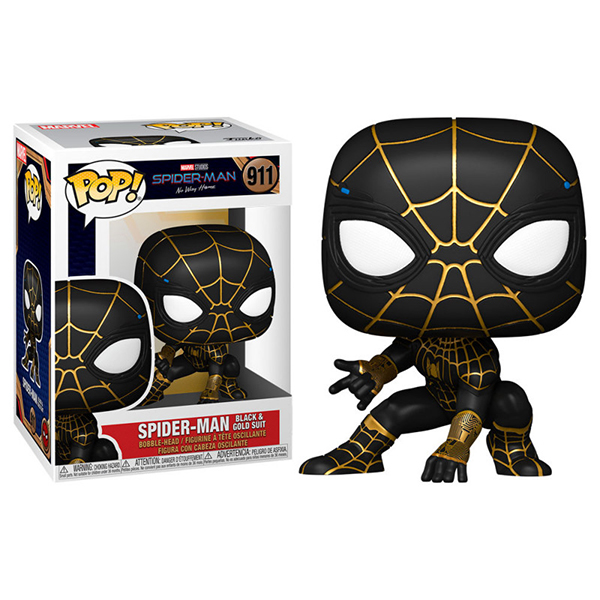 Pop Spider-Man Black & Gold Suit 911
