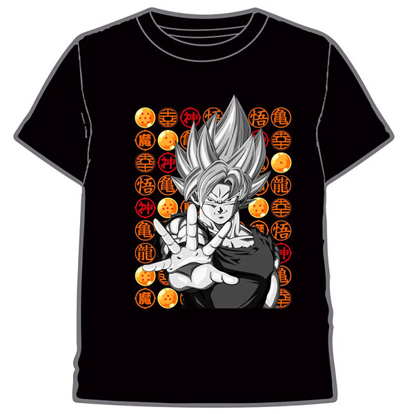 Camiseta Goku Mano Negra