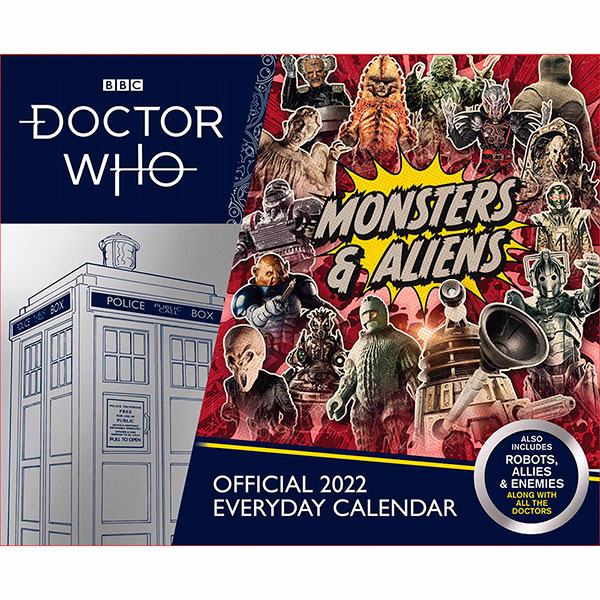Calendario de Sobremesa 2022 Doctor Who